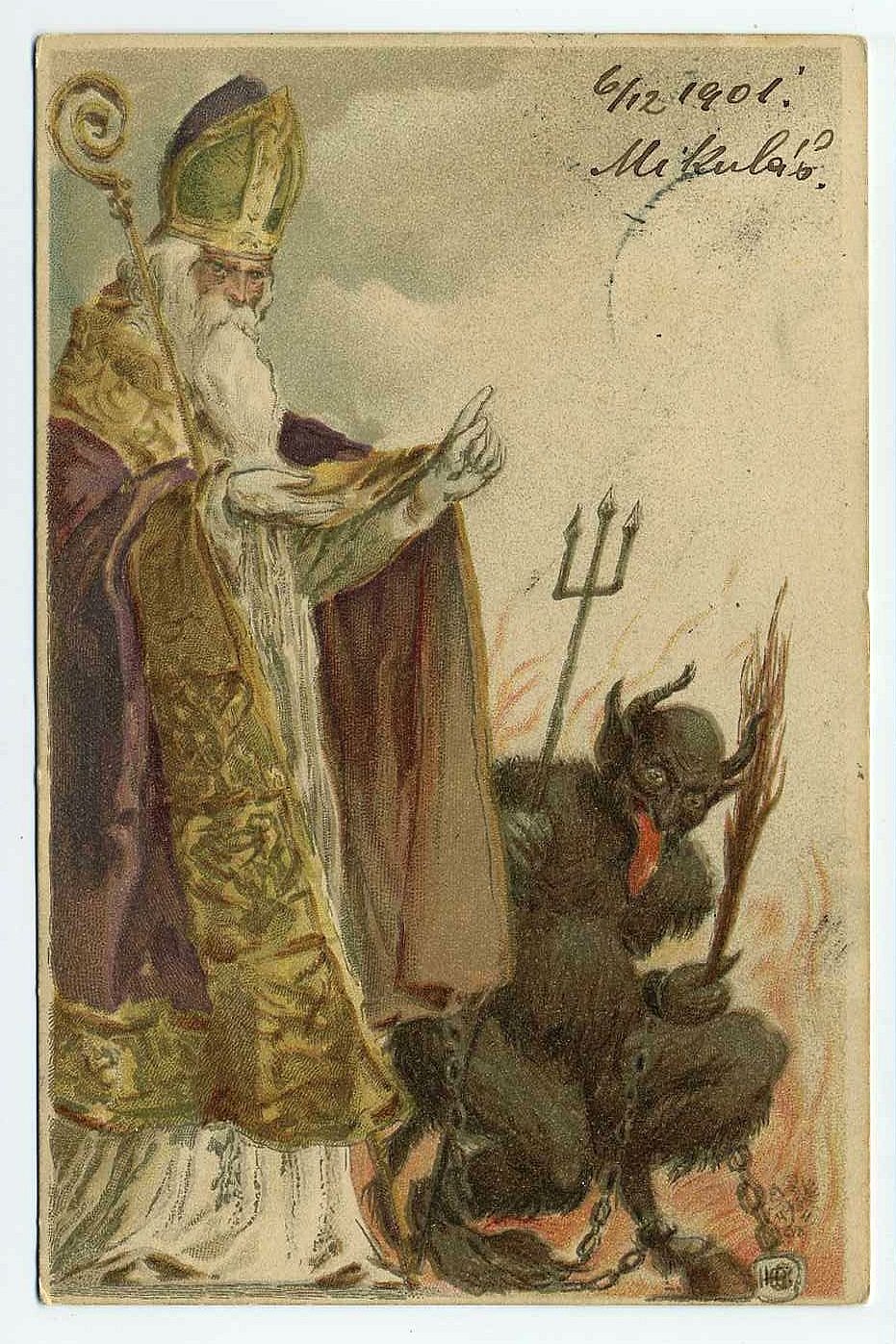wonderful-1901-christmas-postcard-santa-